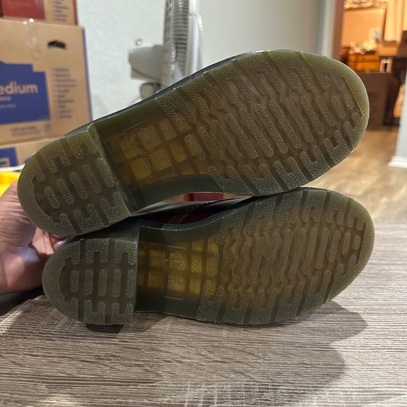 Dr. Martens Clemency Leather Heeled Lace Up Boots US Women's 6 - Picture 7 of 9